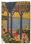 F. Scott Fitzgerald First Edition, First Printing of ''Tender is the Night'' -- Housed in Rare Original Dust Jacket