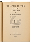 F. Scott Fitzgerald First Edition, First Printing of ''Tender is the Night'' -- Housed in Rare Original Dust Jacket