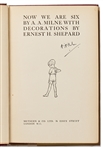 A.A. Milne Signed First Edition, First Printing of ''Now We Are Six'', Published in 1927 as Part of the Winnie-the-Pooh Series -- Signed Without Inscription