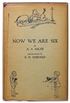 A.A. Milne Signed First Edition, First Printing of ''Now We Are Six'', Published in 1927 as Part of the Winnie-the-Pooh Series -- Signed Without Inscription