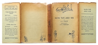 A.A. Milne Signed First Edition, First Printing of ''Now We Are Six'', Published in 1927 as Part of the Winnie-the-Pooh Series -- Signed Without Inscription