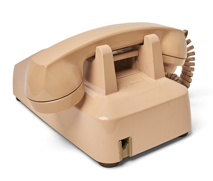 White House Used Telephone -- With White House Label on Directory Plate