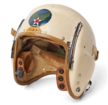 Gus Grissom's Personally Owned U.S. Air Force Flight Helmet and Oxygen Mask -- With Grissom Family LOA