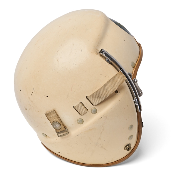 Gus Grissom's Personally Owned U.S. Air Force Flight Helmet and Oxygen Mask -- With Grissom Family LOA