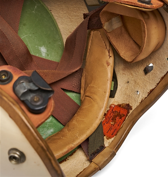 Gus Grissom's Personally Owned U.S. Air Force Flight Helmet and Oxygen Mask -- With Grissom Family LOA