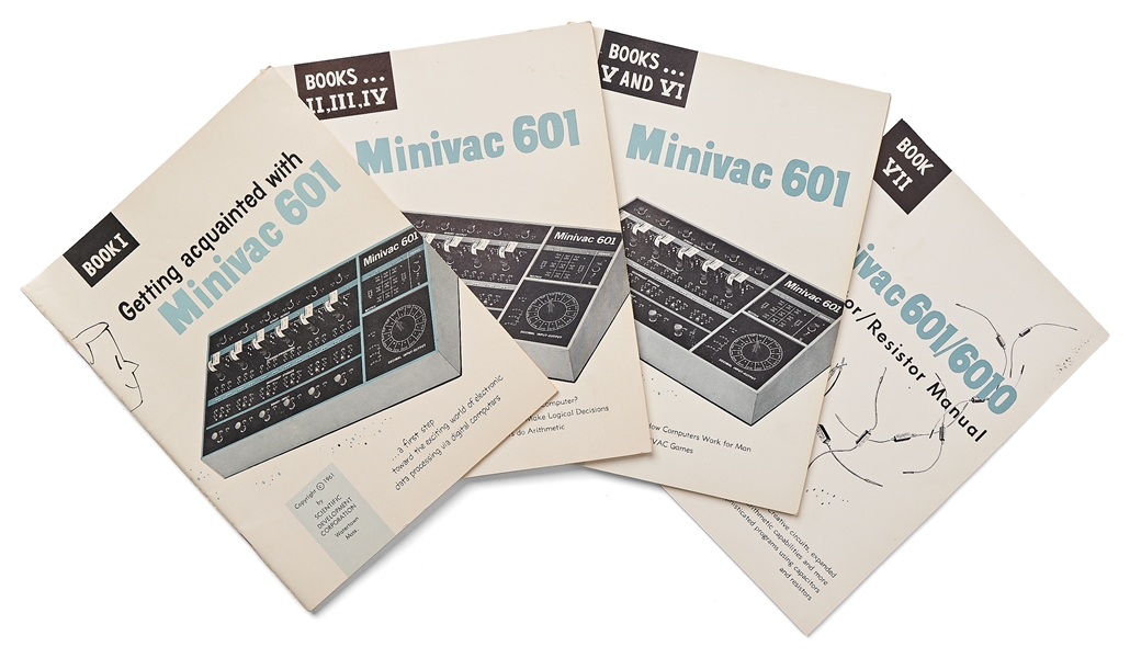 Gus Grissom's Personally Owned Minivac 6010 Computer -- With Grissom Family LOA