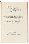 Charles Lindbergh Signed Presentation Limited Edition of ''The Spirit of St. Louis'' -- Without Inscription