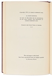 Charles Lindbergh Signed Presentation Limited Edition of ''The Spirit of St. Louis'' -- Without Inscription