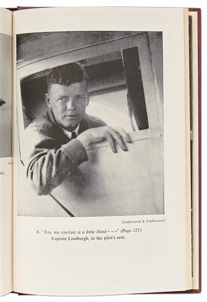 Charles Lindbergh Signed Presentation Limited Edition of ''The Spirit of St. Louis'' -- Without Inscription