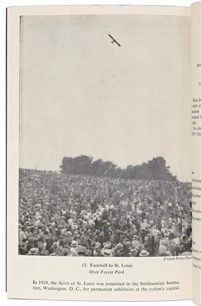 Charles Lindbergh Signed Presentation Limited Edition of ''The Spirit of St. Louis'' -- Without Inscription
