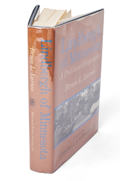 Charles Lindbergh Signed First Edition of ''Lindbergh of Minnesota''