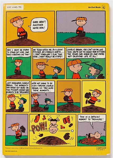 Charles Schulz Signed ''Peanuts'' Comic Book Featuring Strips from the 1960s