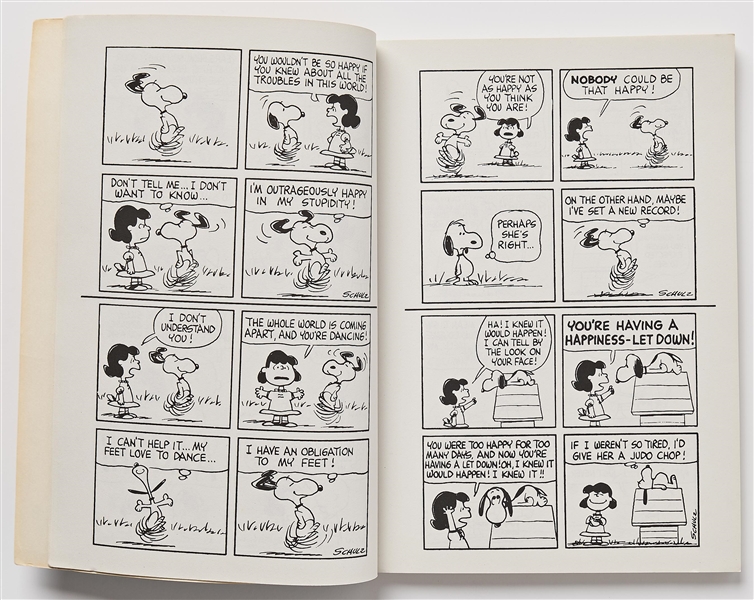 Charles Schulz Signed ''Peanuts'' Comic Book Featuring Strips from the 1960s