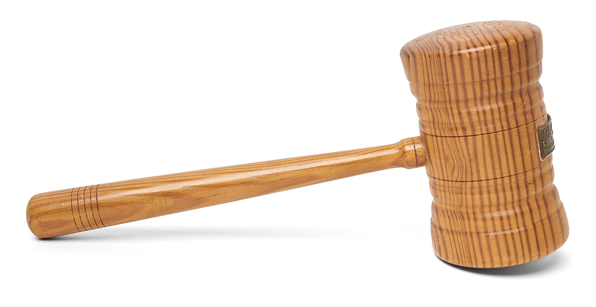 Gavel Made of Wood from the White House