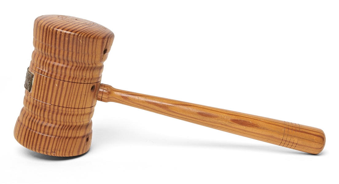 Gavel Made of Wood from the White House