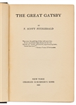 First Edition, First Printing of ''The Great Gatsby''