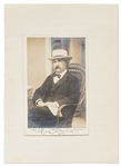 Mark Twain Signed Photograph