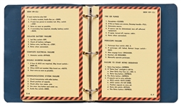 Project Mercury ''Capsule Flight Operations Manual'' #SEDR 109, Dated September 1961 for Capsules 10, 13 and 16-20