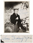 Irene Ryan Signed 8 x 10 Photo as Granny from The Beverly Hillbillies -- With JSA COA