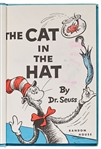 Dr. Seuss Hand-Drawn and Signed Sketch of the Cat in the Hat -- With JSA COA