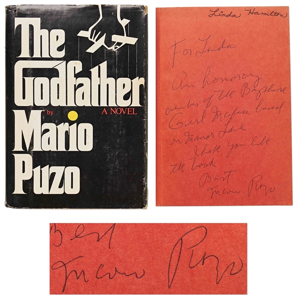 Mario Puzo Signed First Edition of ''The Godfather'' with Dust Jacket