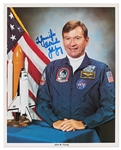 John Young Signed 8 x 10 NASA Photo