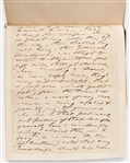 Henry David Thoreau Handwritten & Edited Draft from ''Cape Cod'' Within the Limited Edition of His Writings -- ''...All sands are here called 'beaches,' whether they are waves of water or of air...''