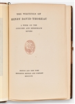 Henry David Thoreau Handwritten & Edited Draft from ''Cape Cod'' Within the Limited Edition of His Writings -- ''...All sands are here called 'beaches,' whether they are waves of water or of air...''