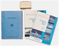 Intriguing Lot of NASA Items Including Checklist Cue Cards, Possibly for Mercury-Atlas 9, Belonging to Early NASA Manager