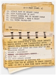 Intriguing Lot of NASA Items Including Checklist Cue Cards, Possibly for Mercury-Atlas 9, Belonging to Early NASA Manager