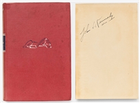 John F. Kennedy Signed First Edition of Why England Slept -- Vintage 1940 Signature by JFK Without Inscription -- With University Archives COA
