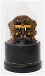 Thomas Edison's Universal Self-Winding Stock Ticker -- With Original Glass Dome