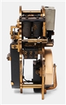 Thomas Edison's Universal Self-Winding Stock Ticker -- With Original Glass Dome