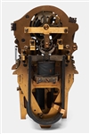 Thomas Edison's Universal Self-Winding Stock Ticker -- With Original Glass Dome