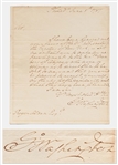 George Washington Autograph Letter Signed from Philadelphia on 8 June 1787, Just Days After Washington Was Elected President of the Constitutional Convention -- With Charles Hamilton COA