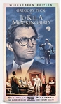 Harper Lee Signed VHS Cover of ''To Kill a Mockingbird'' Starring Gregory Peck