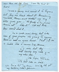 John Steinbeck Autograph Letter Signed -- ''Finally I have my form. Strange it was there all the time. I was the last to know...''