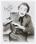 Cesar Romero Signed 8'' x 10'' Photo as the Joker from ''Batman'' -- With Beckett COA