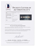 ''Lord of the Rings'' Cast-Signed Sword -- Signed by Elijah Wood, Sean Astin, Billy Boyd and Dominic Monaghan -- With Beckett COA