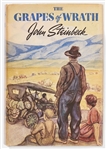 John Steinbeck's ''The Grapes of Wrath'' First Printing in First Printing Dust Jacket -- Near Fine Condition