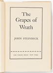 John Steinbeck's ''The Grapes of Wrath'' First Printing in First Printing Dust Jacket -- Near Fine Condition