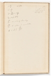 Lot of Items Personally Owned by Mercury 7 and Apollo 1 Astronaut Gus Grissom -- Includes Handwritten & Signed Check, Grissom's Textbook with Handwritten Notes, His Life Preserver & More
