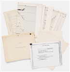 Lot of Items Personally Owned by Mercury 7 and Apollo 1 Astronaut Gus Grissom -- Includes Handwritten & Signed Check, Grissom's Textbook with Handwritten Notes, His Life Preserver & More
