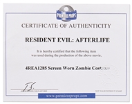 Screen-Worn Zombie Wardrobe From ''Resident Evil: Afterlife''