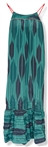 Beautiful Silk Green Maxi Dress Owned by Superstar Sheryl Crow