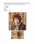Bob Dylan Signed Double Album Blonde on Blonde -- With a COA From Dylans Manager, Jeff Rosen