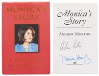 Monica Lewinsky Signed First Edition of Her Biography, Monicas Story -- Also Signed by Author Andrew Morton -- With PSA/DNA COA