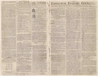 Revolutionary War Newspaper from November 1777 Describing the Political Character of the Americans