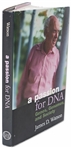 James Watson Signed First Edition of His Book A Passion for DNA