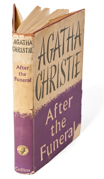 First UK Edition of "After the Funeral" by Agatha Christie, in Original Dust Jacket